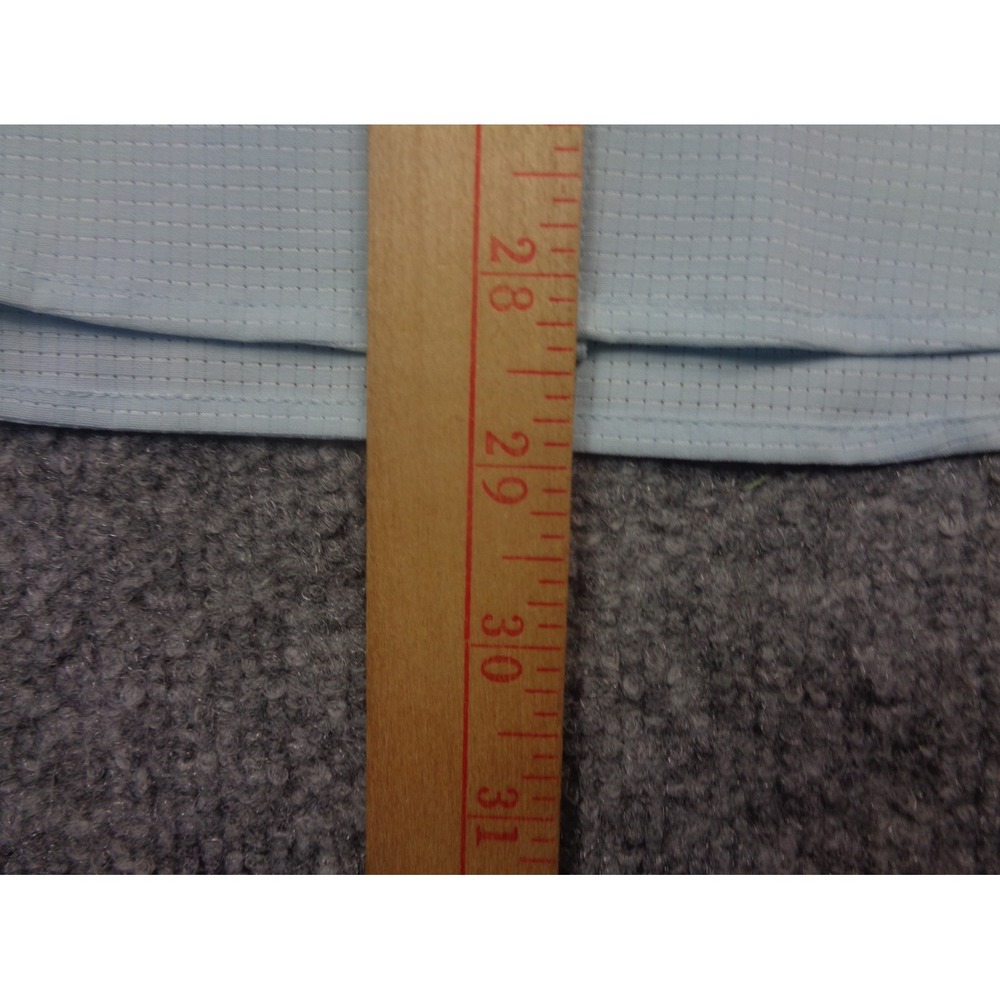 Lululemon Airing Easy Shirt Mens M Light Blue Button Up Stretch Camp Wicking - Picture 10 of 11